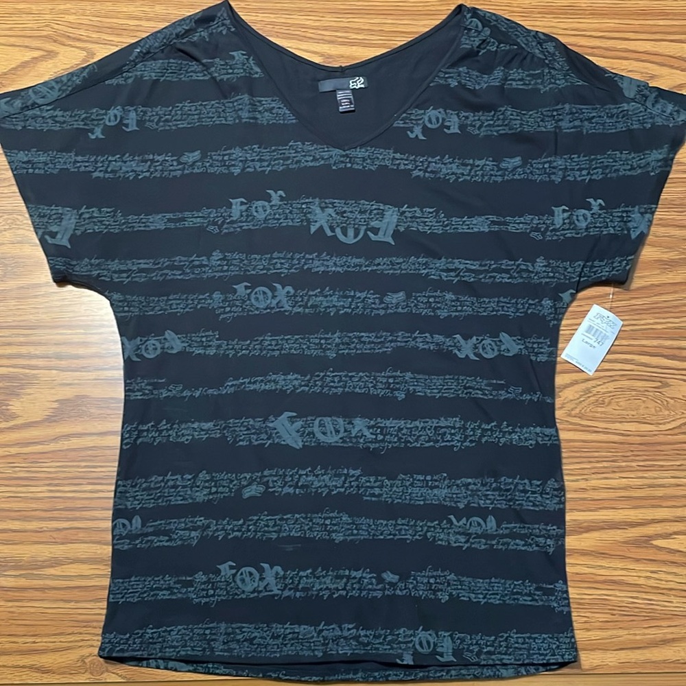 NWT Fox Tunic like shirt - size L